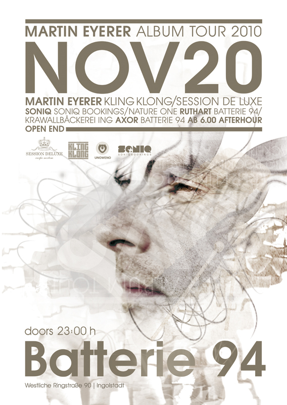 MARTIN EYERER | POSTER ALBUM TOUR 2010